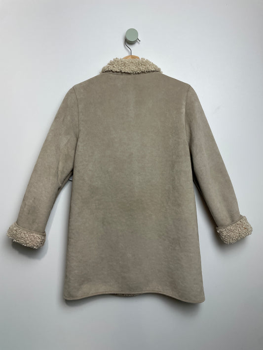 Lammfellimitat Mantel • 152 • zara