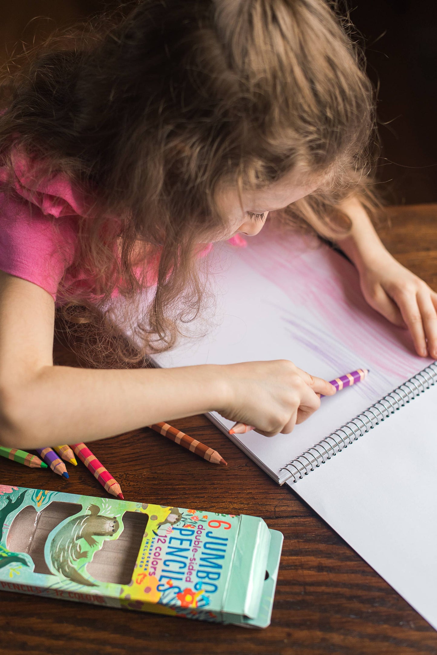 Otter 6 Jumbo doppelseitige Bleistifte