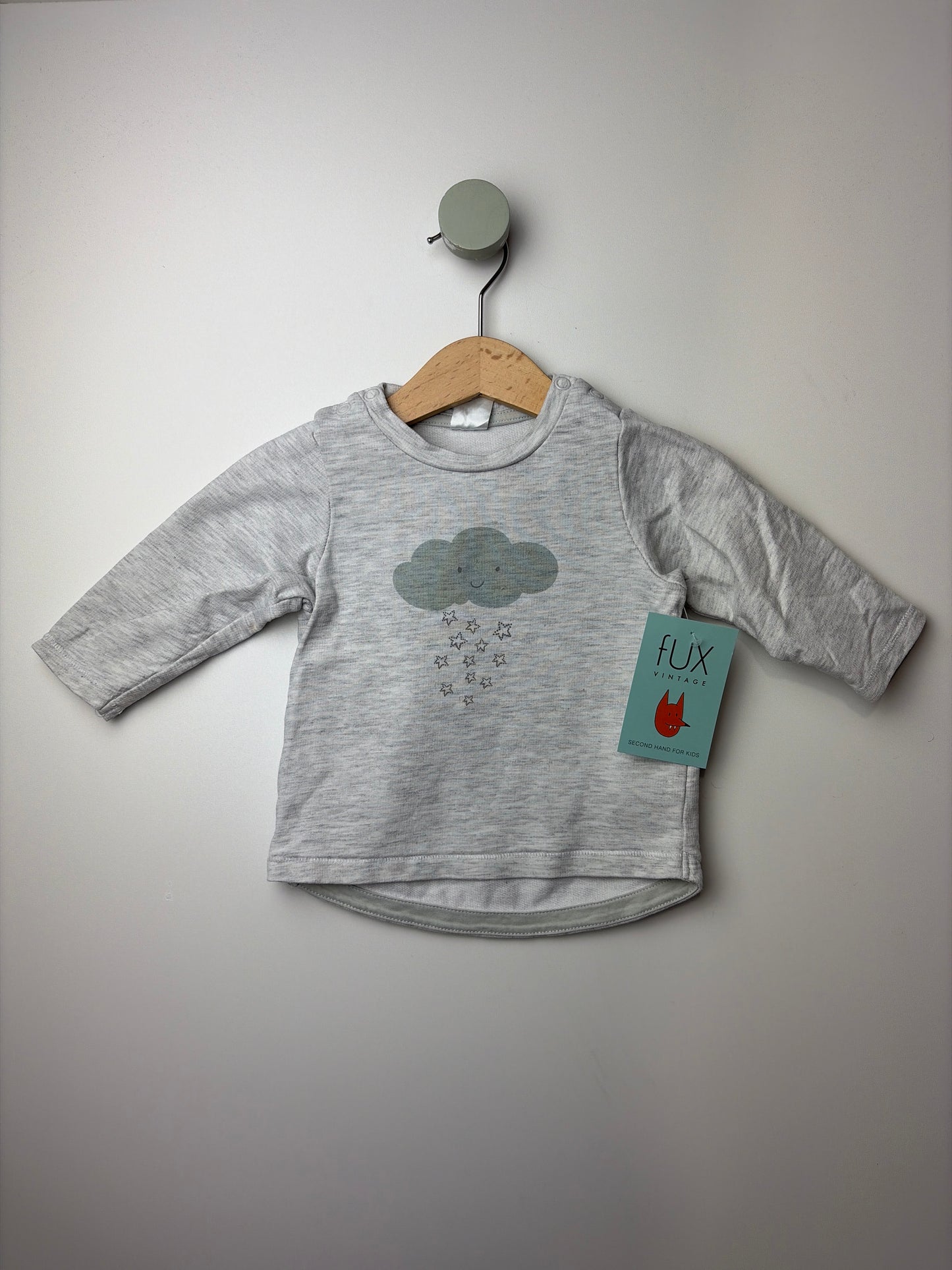 SWEATSHIRT WOLKE • 68 • H&M