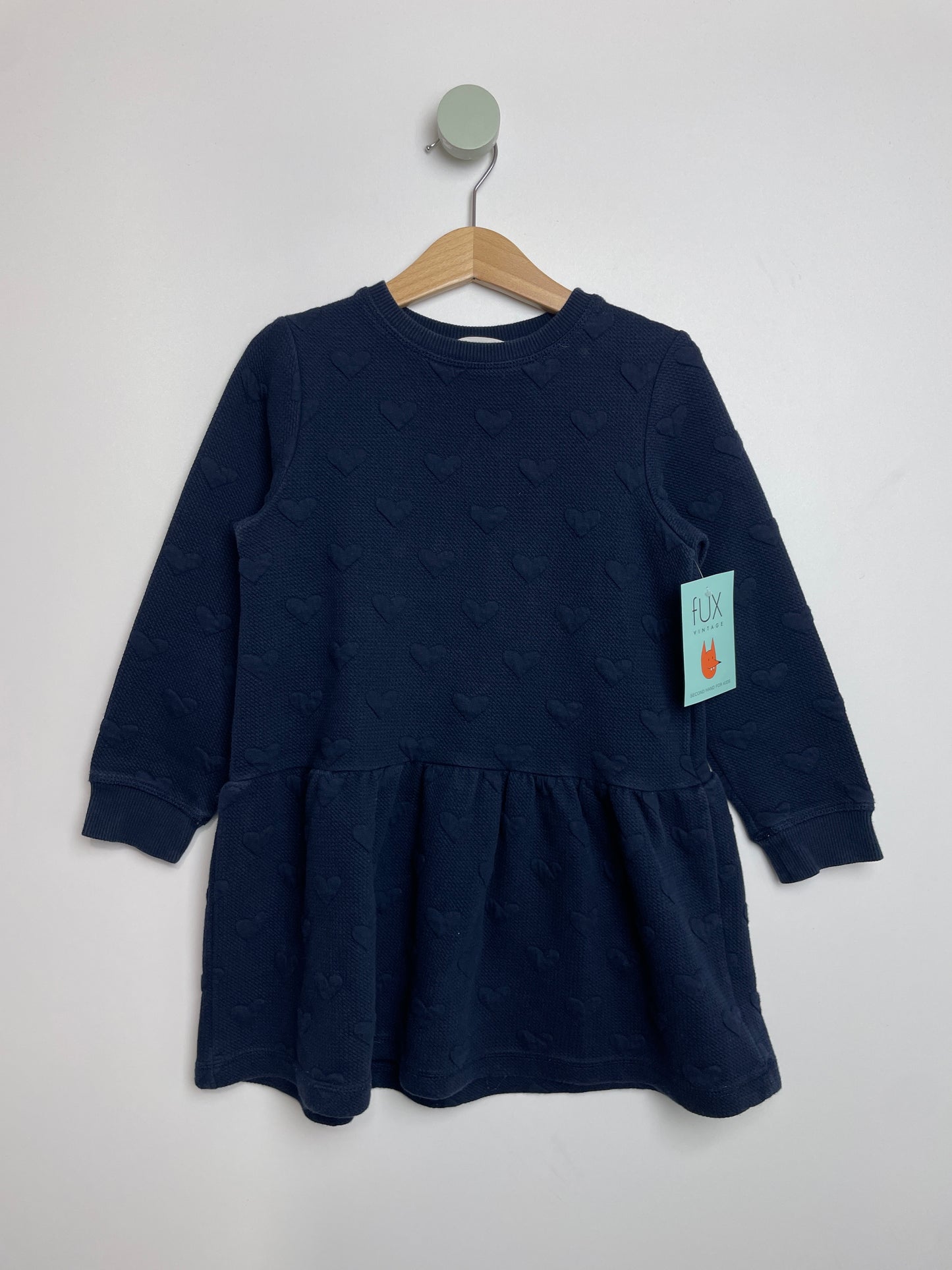 Sweat Kleid Herzen • 104 • h&m