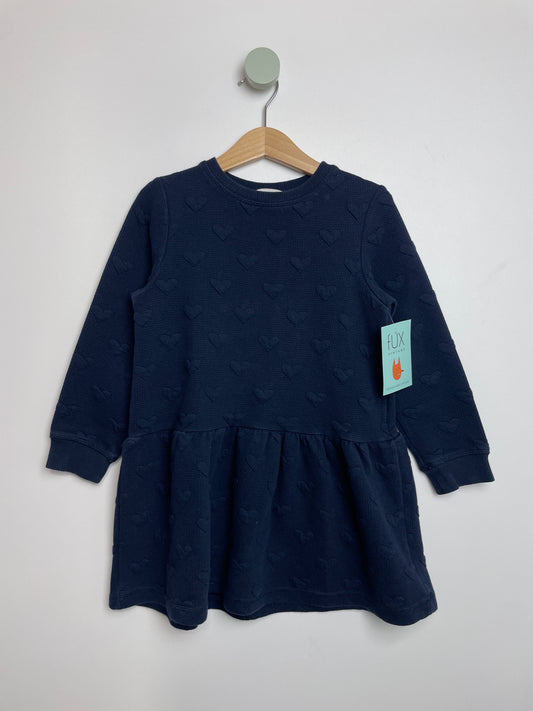 Sweat Kleid Herzen • 104 • h&m