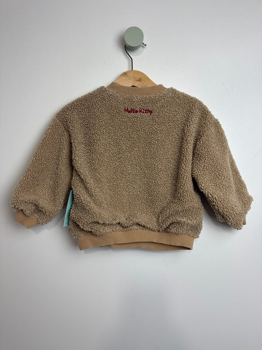 TEDDY SWEATSHIRT KITTY • 86 • ZARA