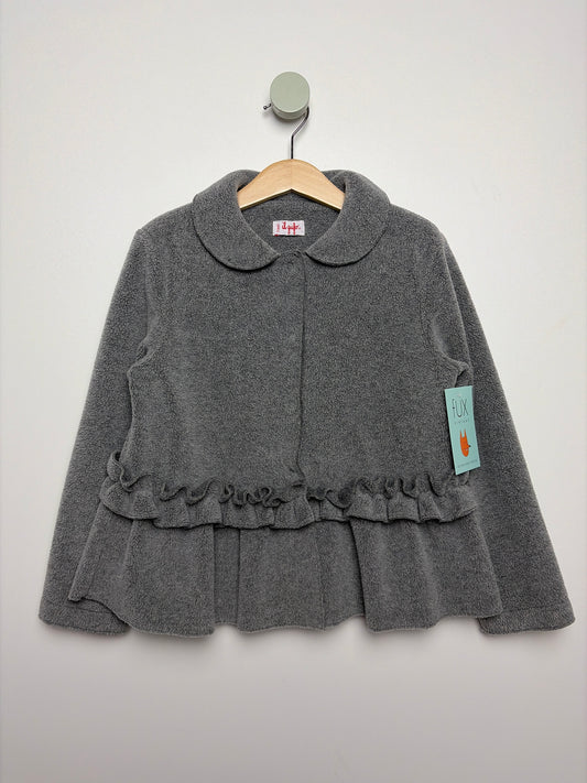 FLEECEJACKE MIT RÜSCHEN • 122 • IL GUFO