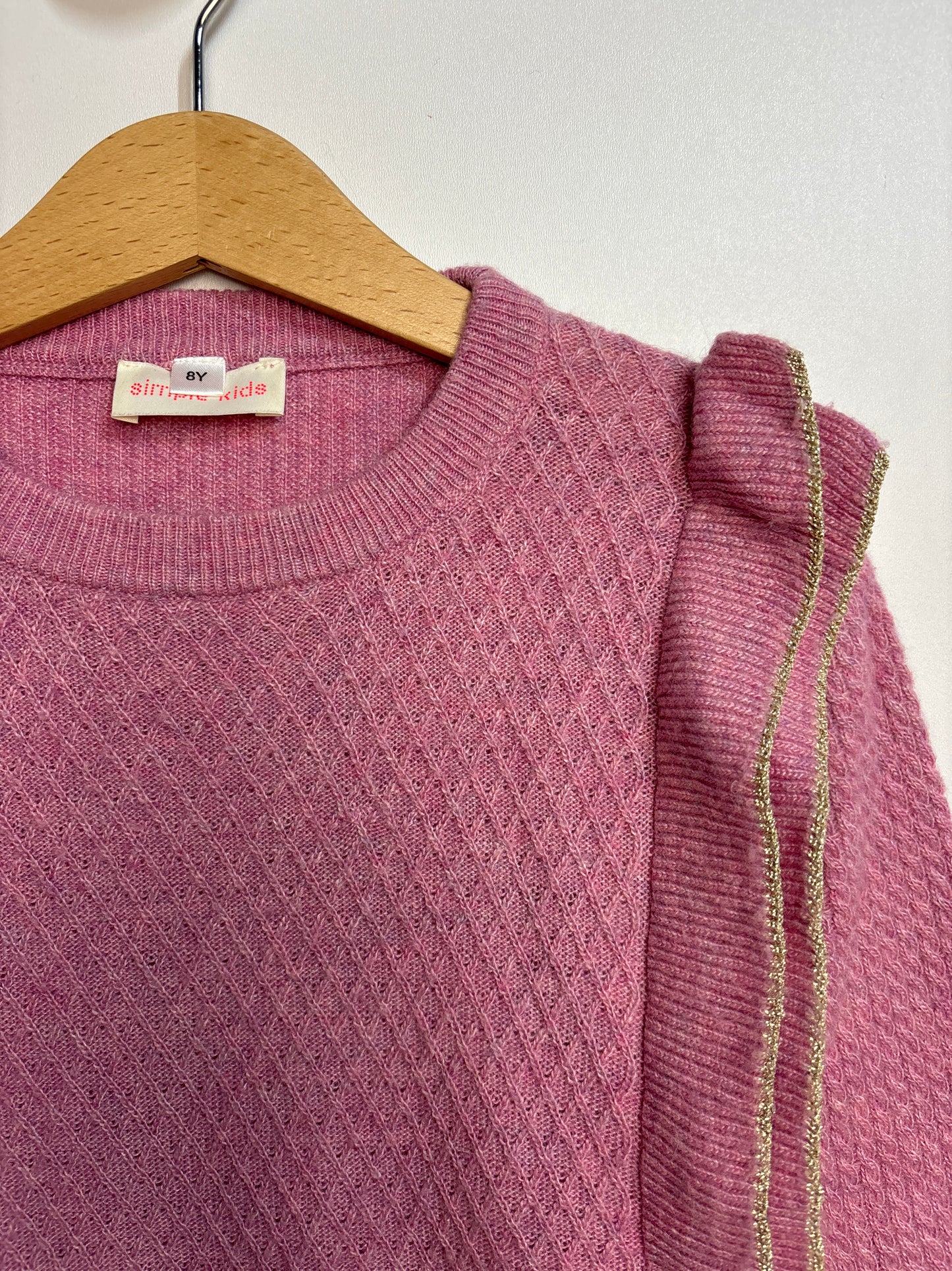 Pullover mit Rüschen • 128 • simple kids