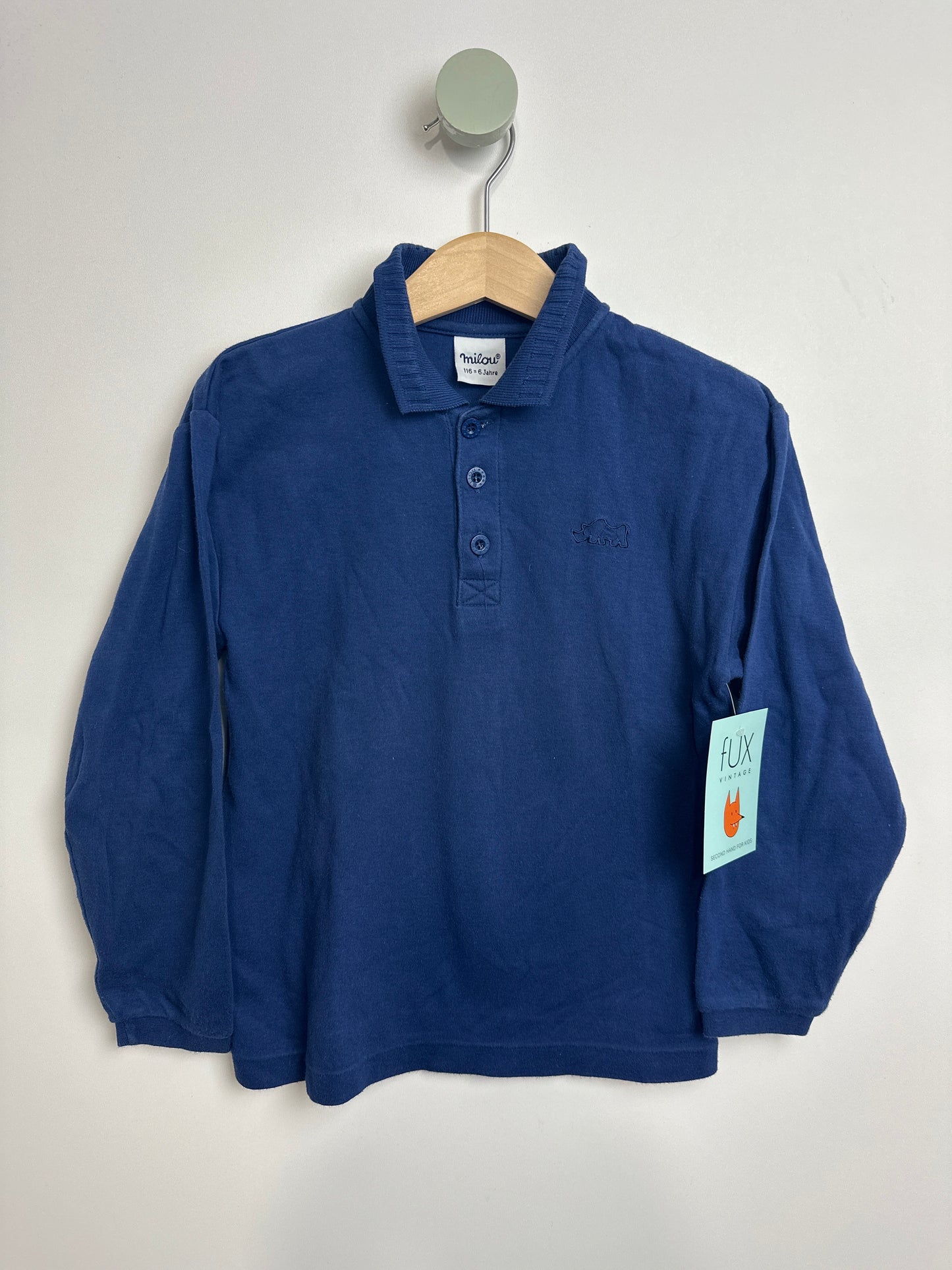 POLO LANGARMSHIRT • 110 • MILOU
