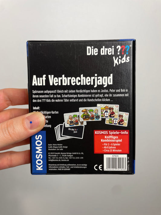 Auf Verbrecherjagt • Kartenspiel • kosmos