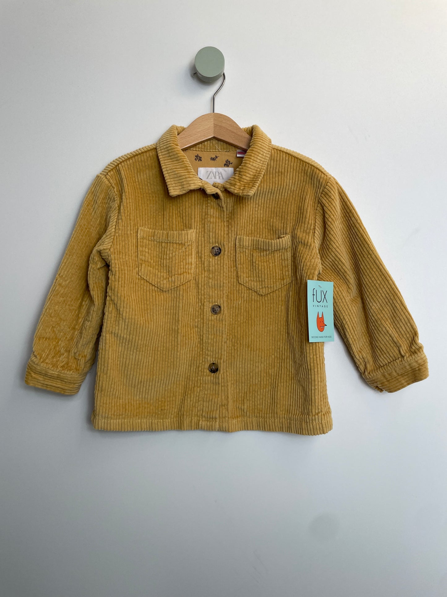 Cord Overshirt • 92 • zara