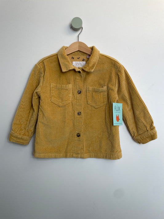 Cord Overshirt • 92 • zara