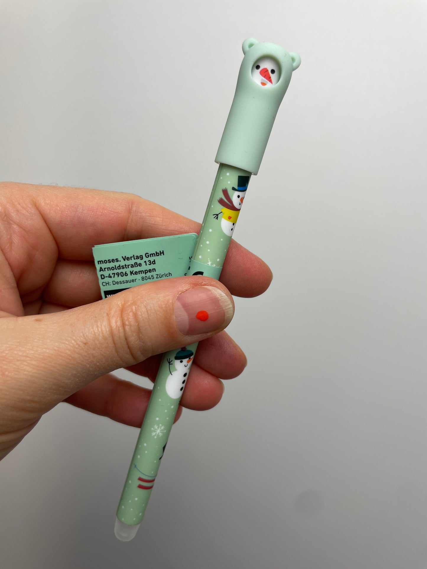 Winterfreunde •  Radierbarer Gelschreiber