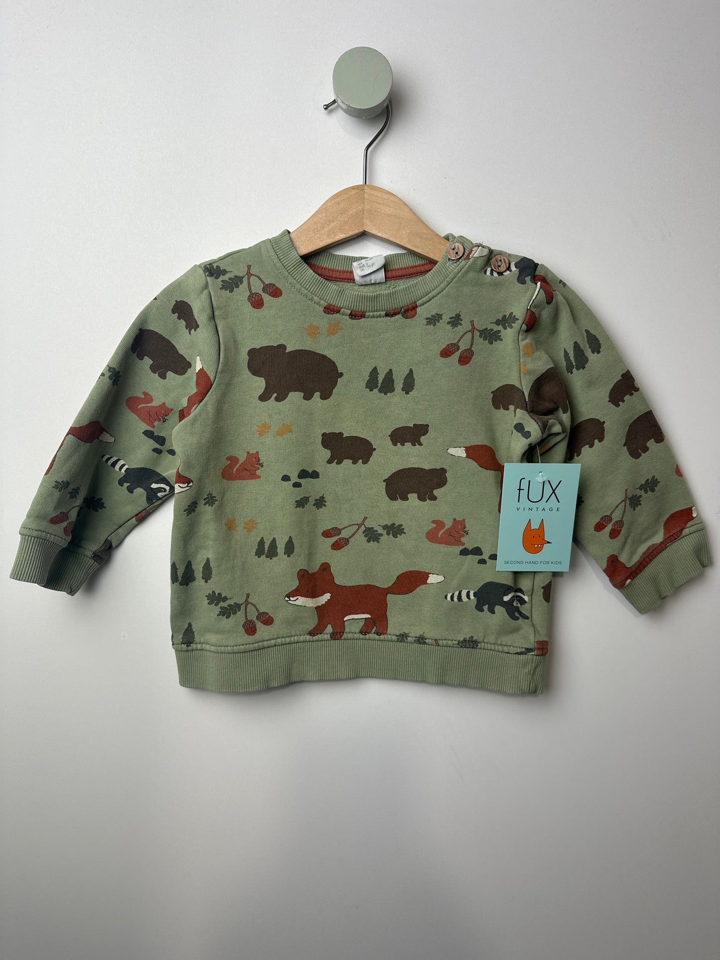 SWEATSHIRT WALDTIERE • 74 • H&M