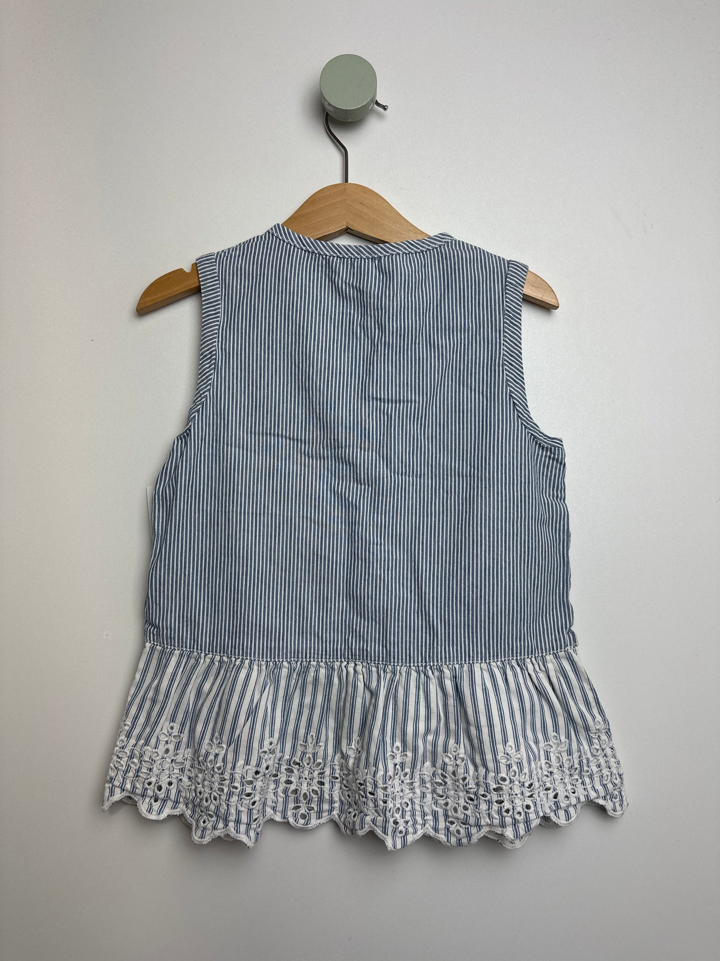 Bluse mit Rüschen & Streifen • 116 • tom tailor