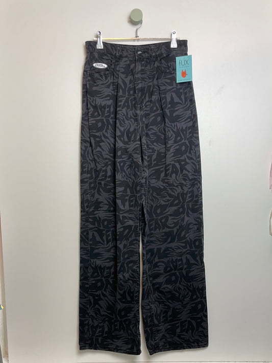 Baggy Jeans High Waste - 164 - h&m