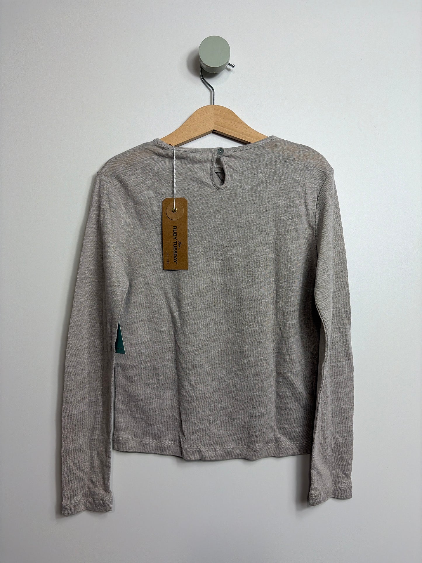 LEINEN LANGARMSHIRT • 128 • RUBY THUESDAY