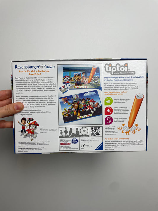 Puzzle tiptoi Pow Patrol • 2x24• ravensburger
