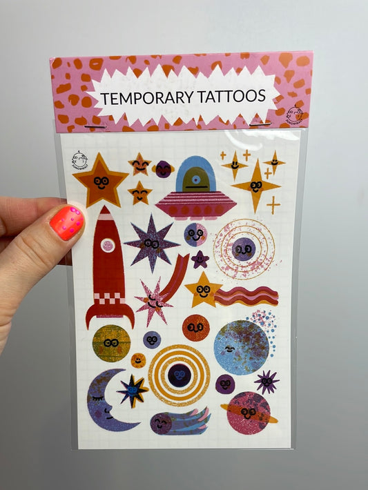 Temporary Tattoo • Outer Space