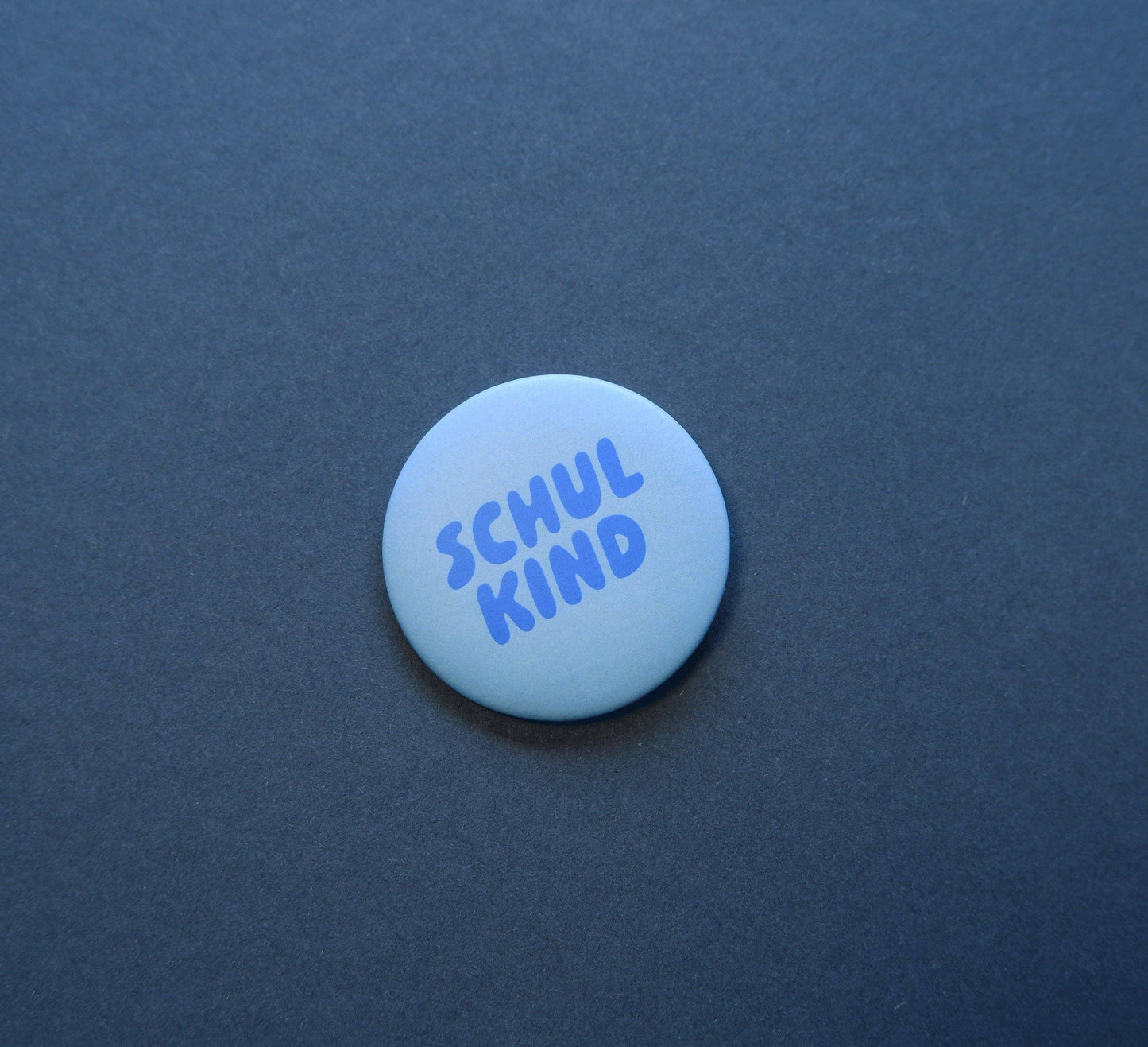 BUTTON • SCHULKIND • BLAU