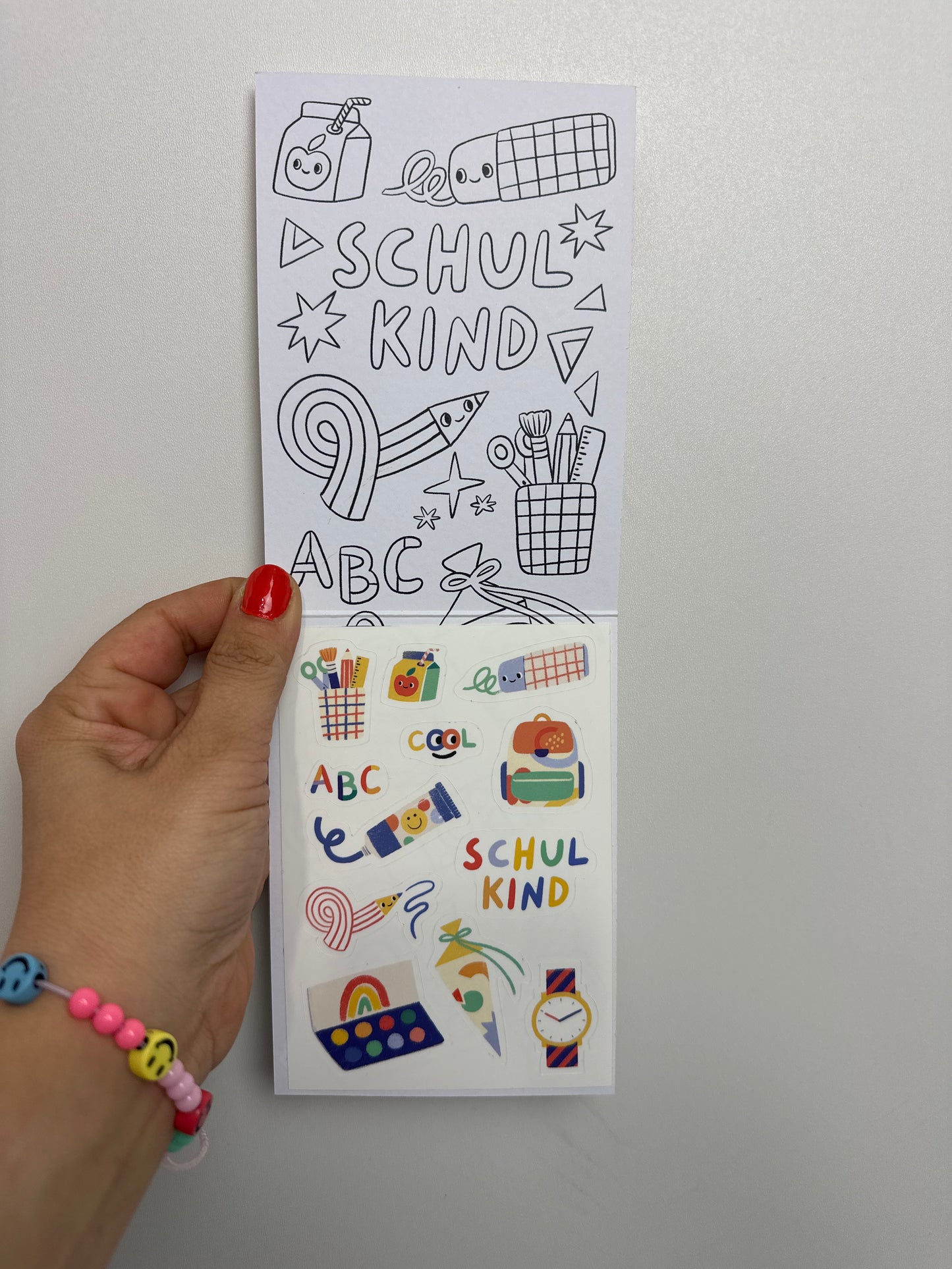 WASSER- UND SPÜLMASCHINENFESTE STICKER • SCHULKIND