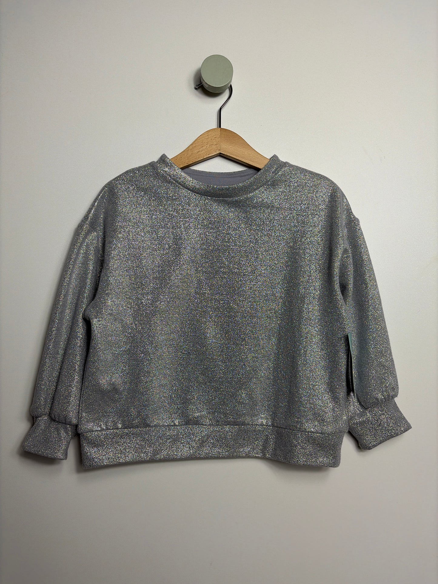 GLITZER SWEATSHIRT • 98 • ARKET