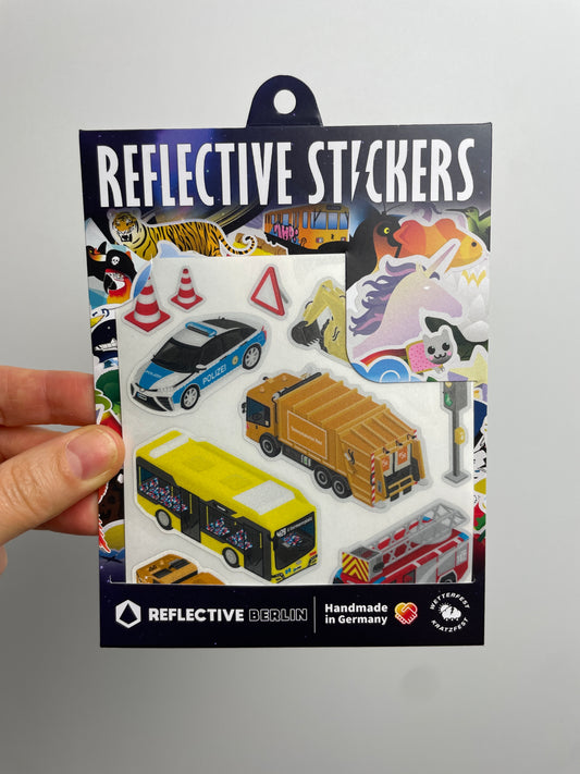 Reflective Sticker KID Set • Cars