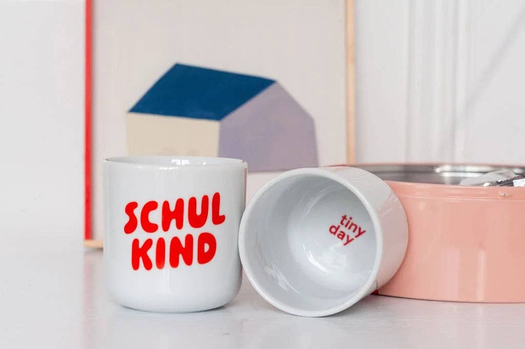 SCHULKIND BECHER • ROT