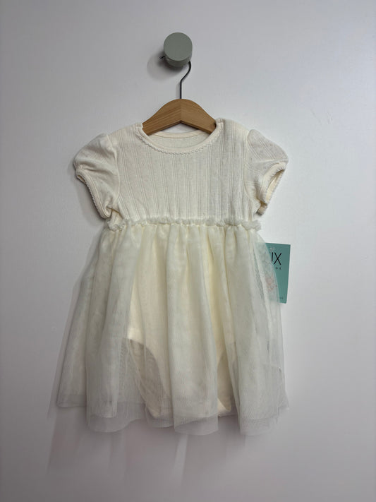 Kleid mit Tüllrock • 74 • h&m