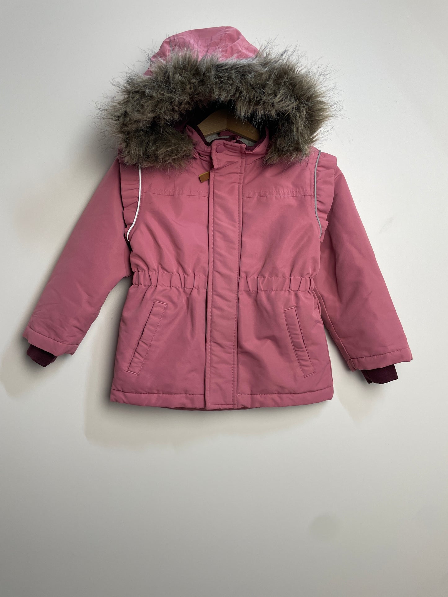 Winterjacke Rüschen • 104 • name it