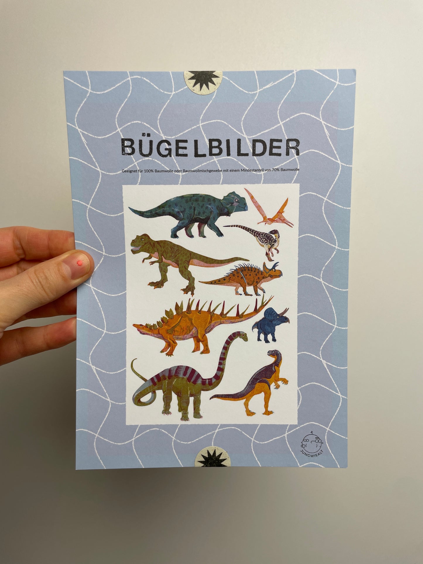 Bügelbilder •  Dino