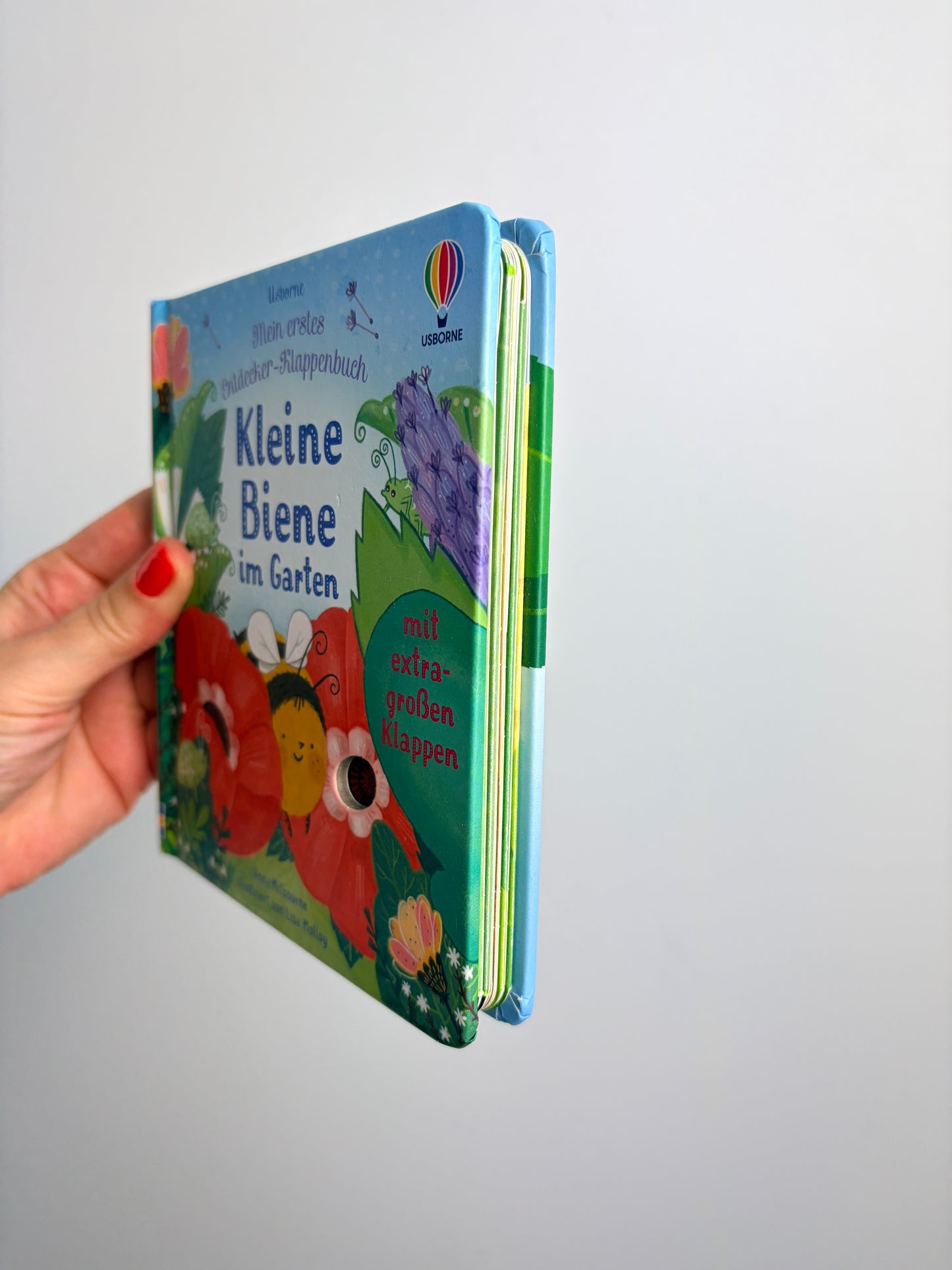 PAPPBUCH • KLEINE BIENE IM GARTEN • USBORNE