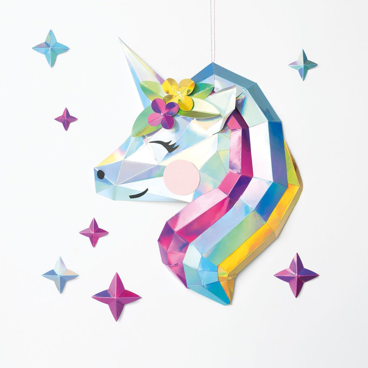 FOLIA • MAGIC RAINBOW PAPER BLOCK • 12 BLATT IRISIERENDES BASTELPAPIER • 24 x 34 CM, 120 g/m² & 250 g/m²