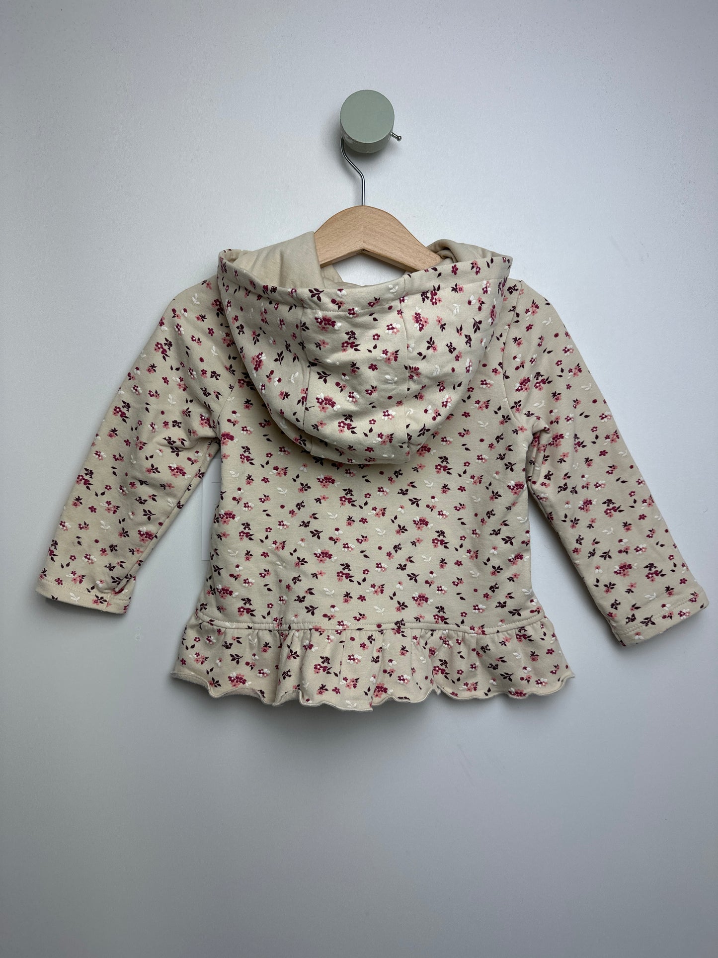 Sweat Jacke mit Rüschen • 86 • topolino