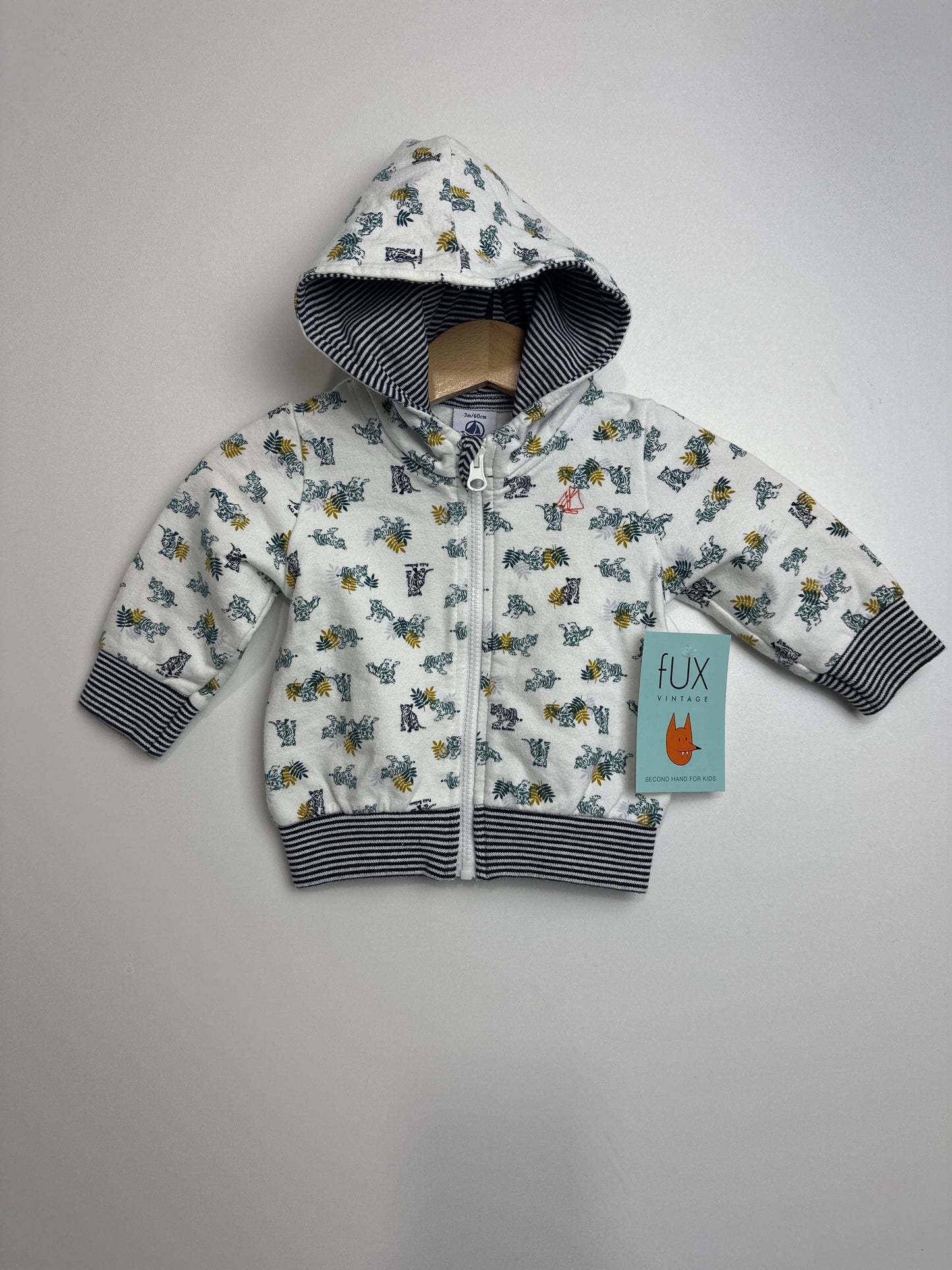 HOODIEJACKE  TIGER • 56 • PETIT BATEAU