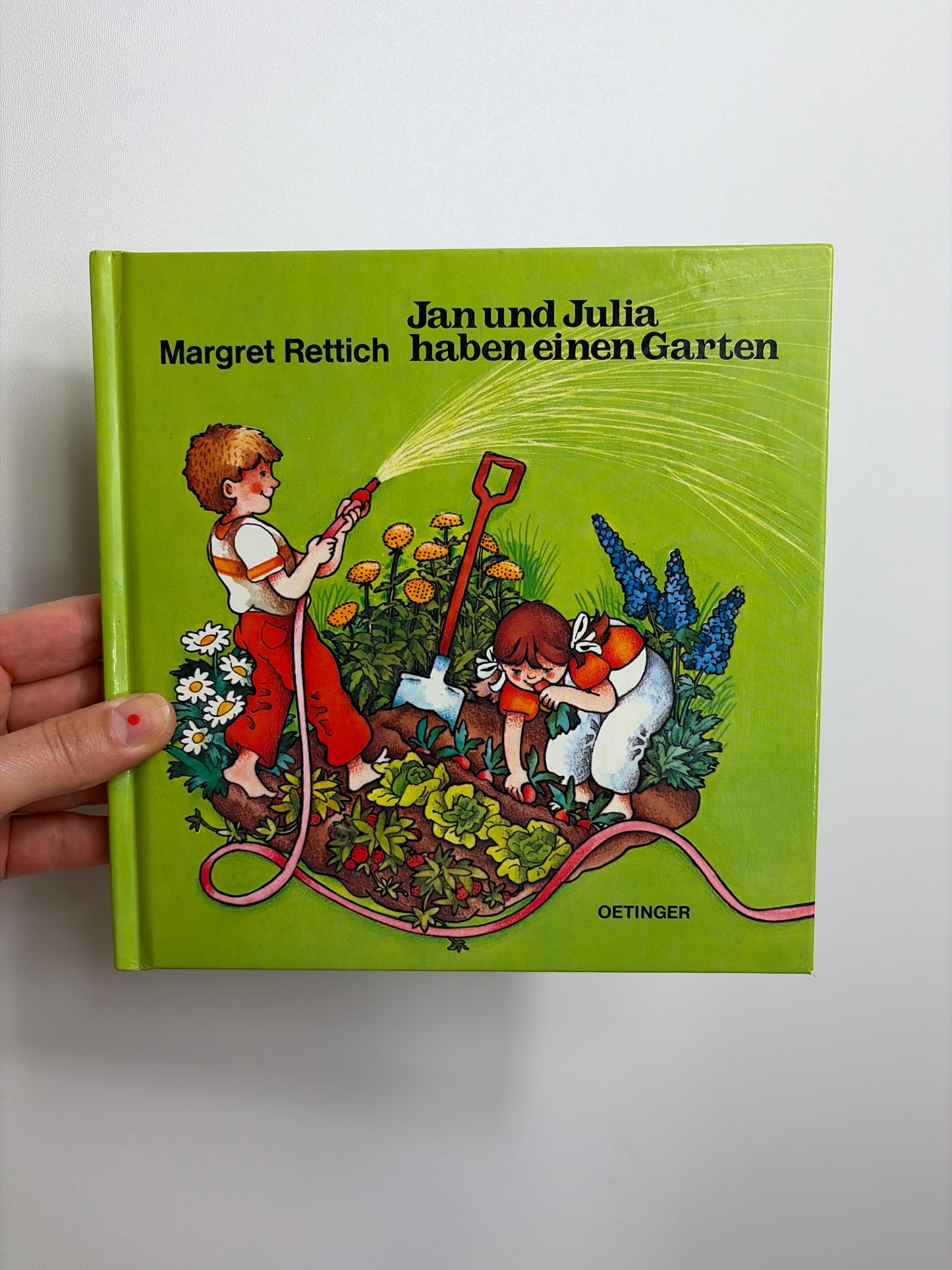 VINTAGE BUCH •JAN UND JULIA HABEN EINEN GARTEN  • OETINGER