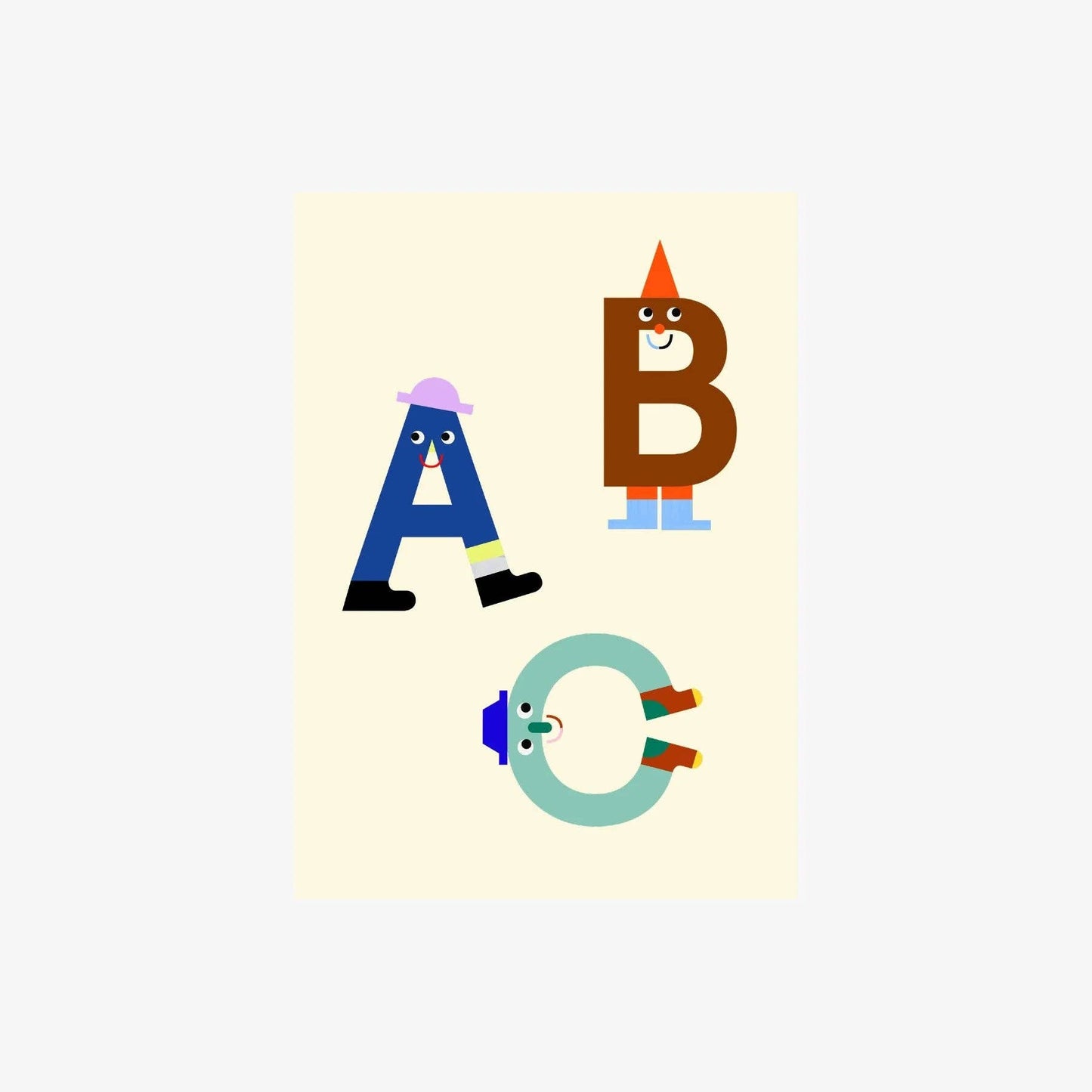POSTKARTE • ABC