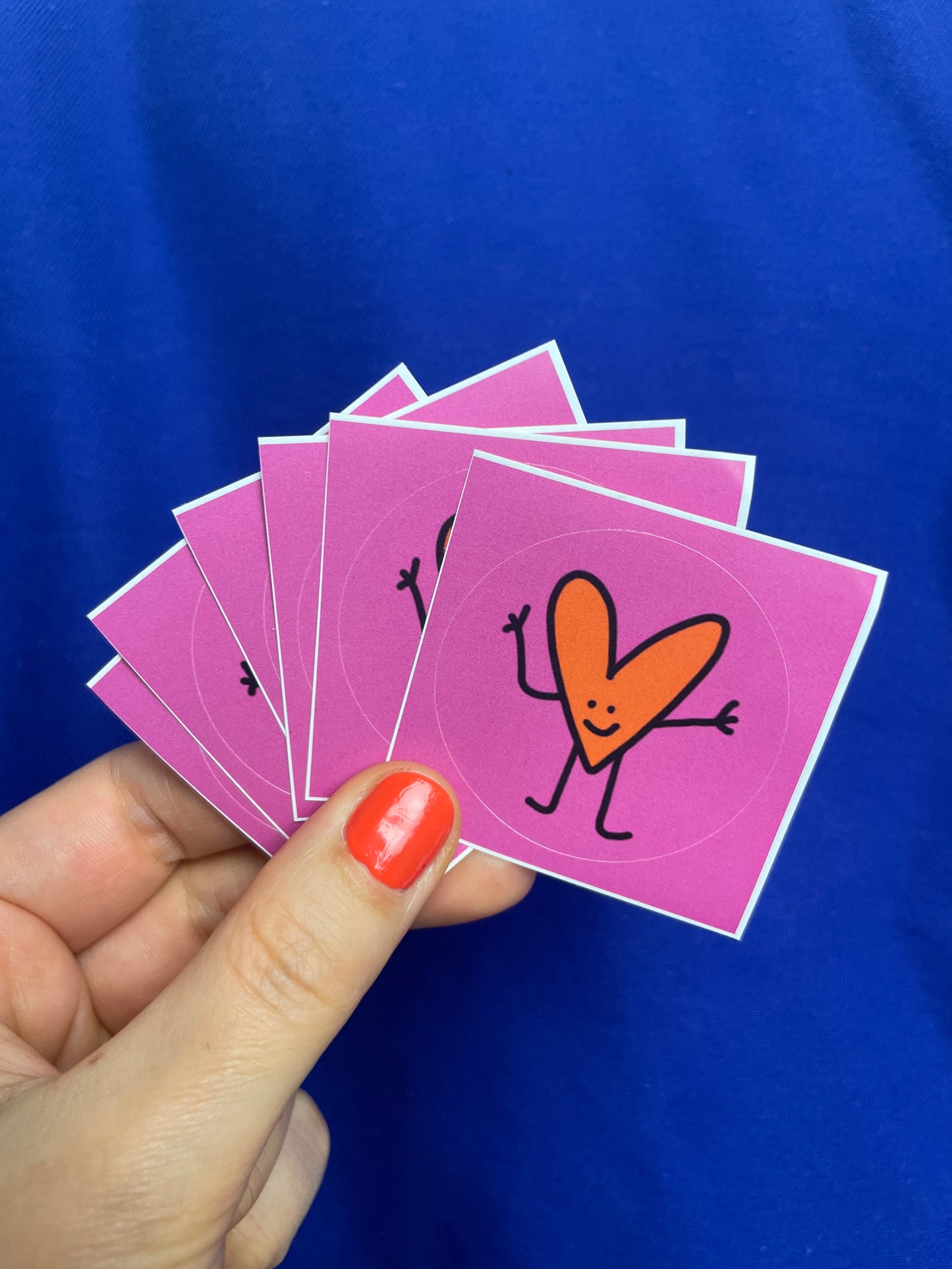 fUX STICKER • HERZ • 6er SET