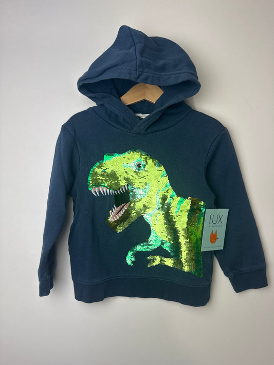HOODIE DINO STREICHPAILLETTEN • 92 • H&M