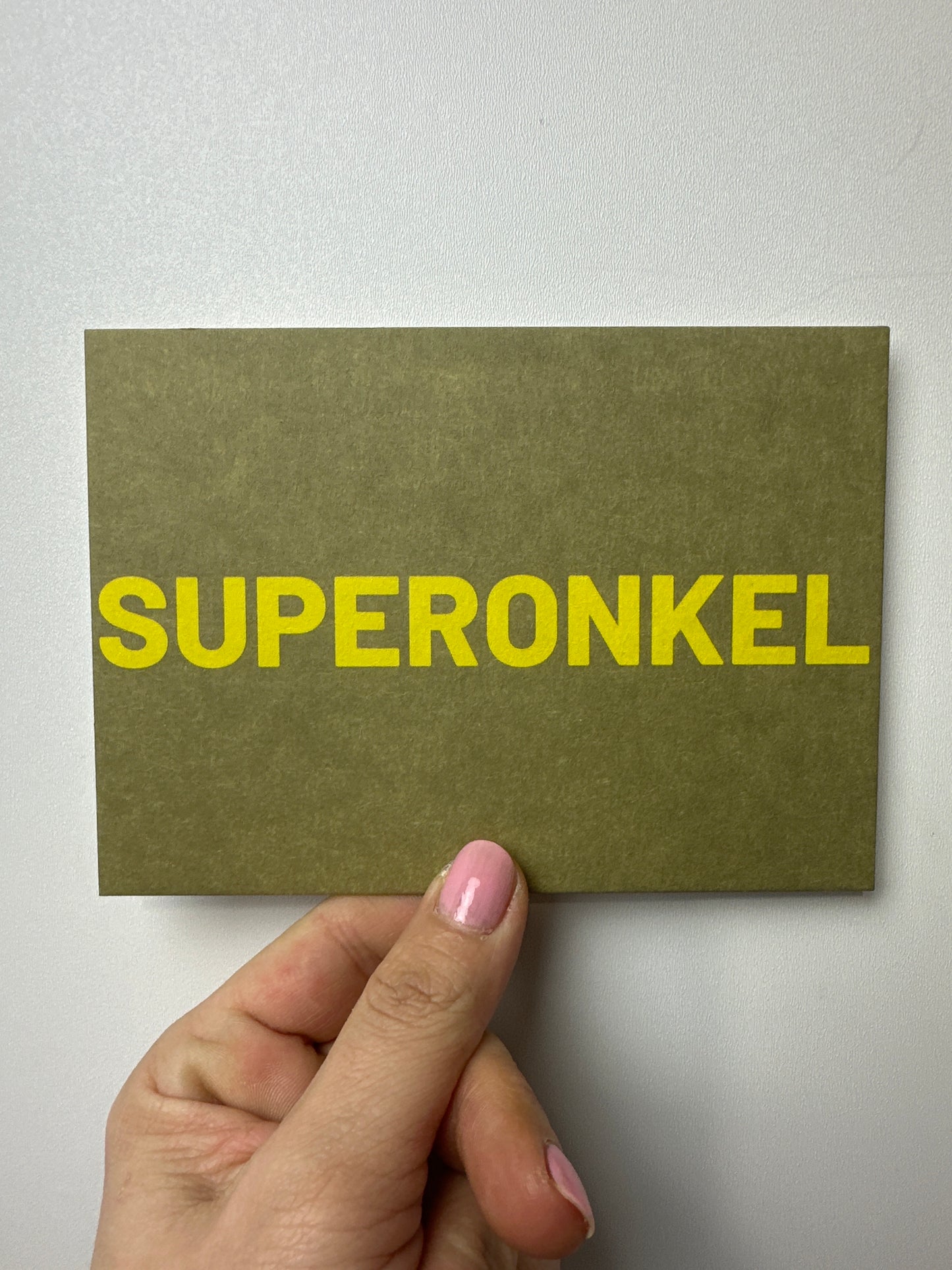 POSTKARTE • SUPERONKEL