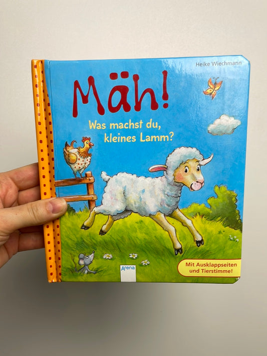 Mäh! Was machst du, kleines Lamm?