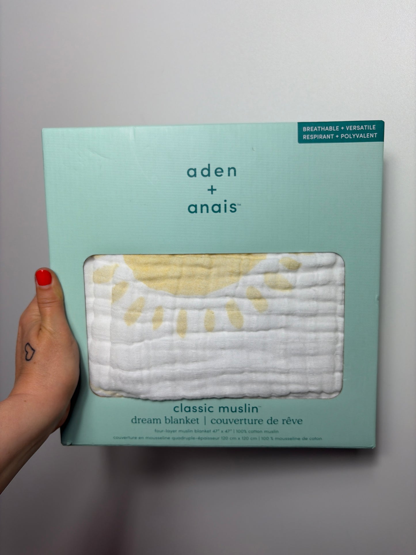 BABYDECKE • 120 x 120 • ADEN + ANAIS