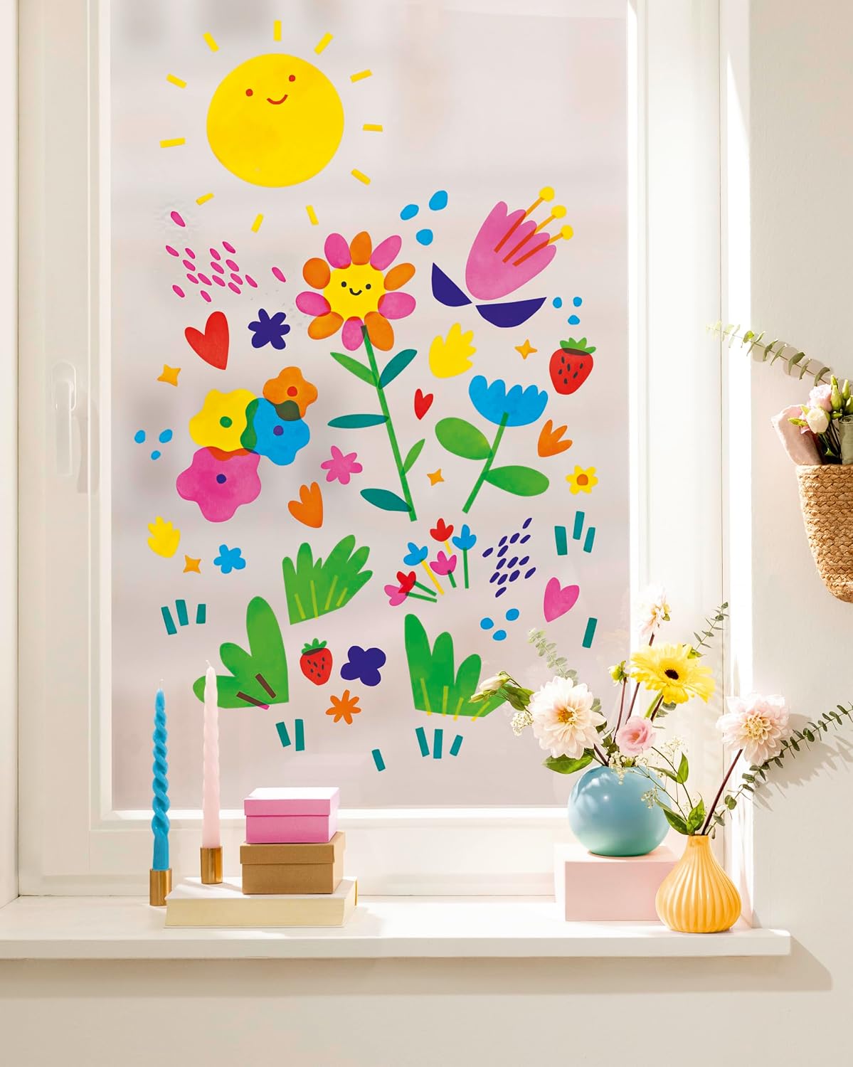 FOLIA • FENSTERFOLIE BASIC • TRANSPARENT SELBSTHAFTEND • 23 x 33CM, 10 BLATT
