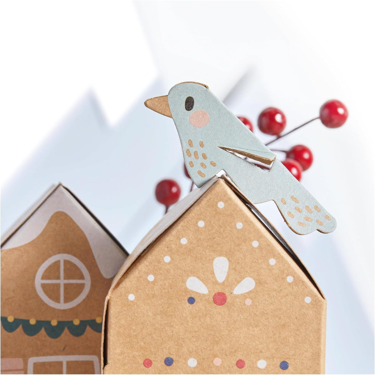FOLIA • ADVENTSKALENDER SET• VILLAGE IN THE SNOW • 113 TEILE