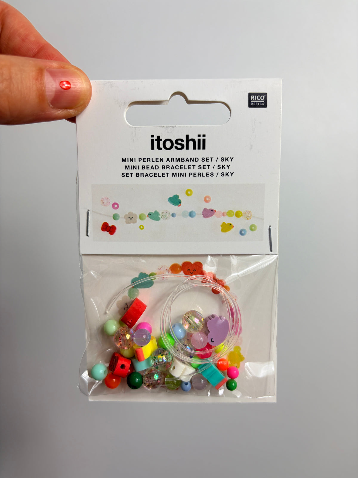 MINI PERLEN ARMBAND SET • CHINGU SKY