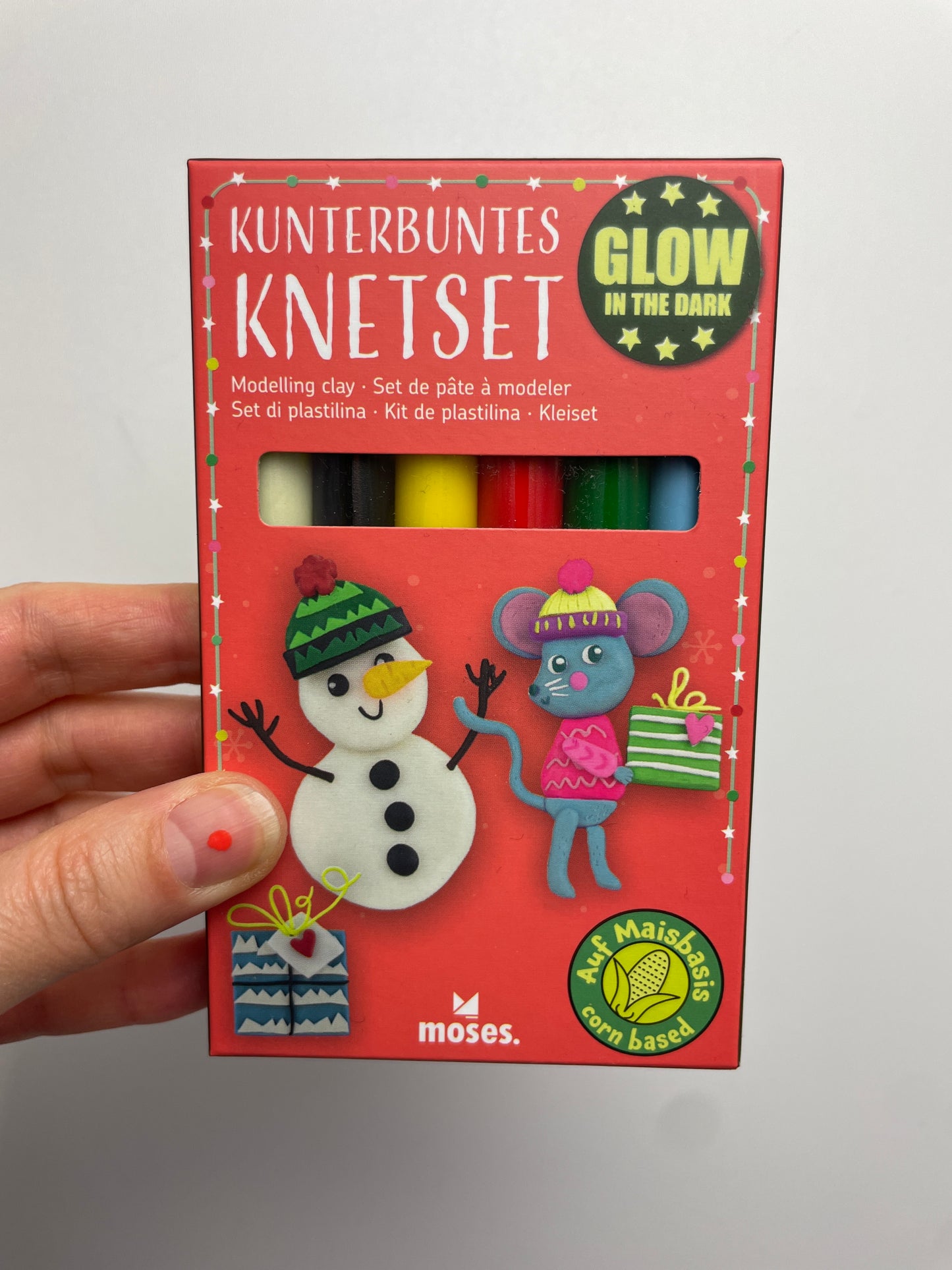 Kunterbuntes Knetset • Glow in the Dark