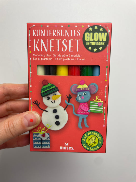 Kunterbuntes Knetset • Glow in the Dark