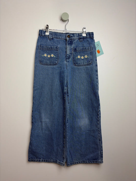 JEANS BESTICKT • 152 • MONOPRIX