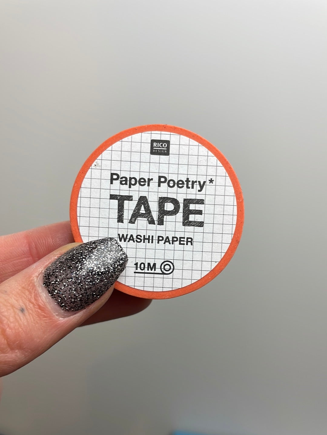 Paper Poetry Tape Dreiecke gold 15mm 10m Hot Foil