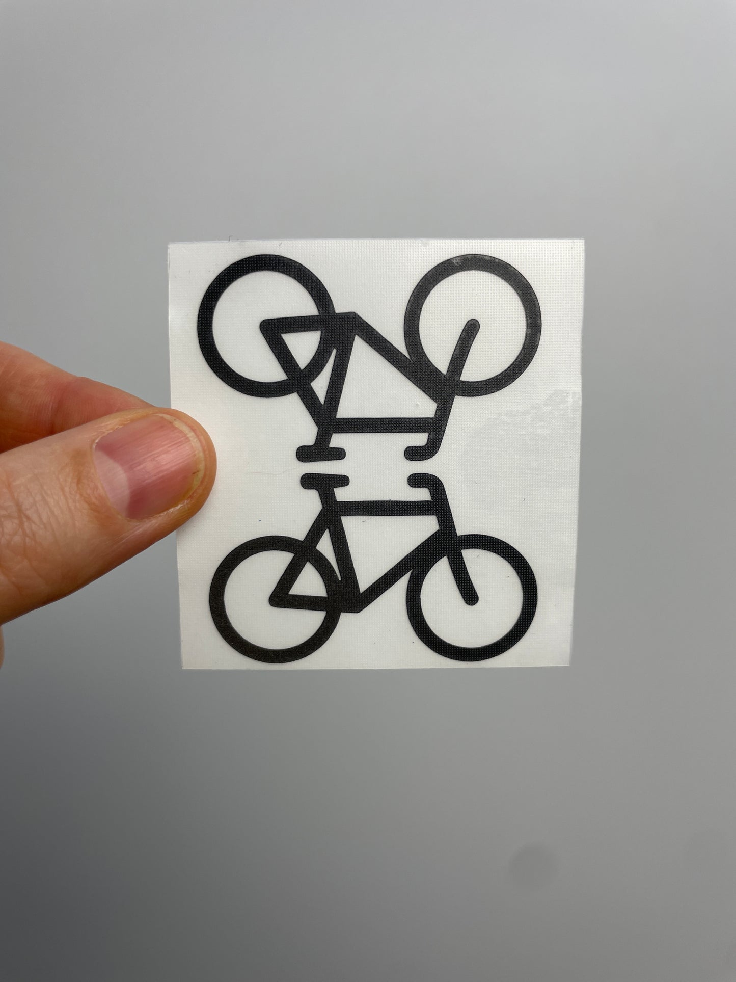 Reflective Sticker • Bike Black