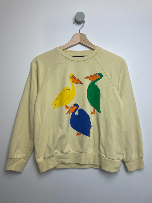 Sweatshirt Pelikane • 134 • mini rodini