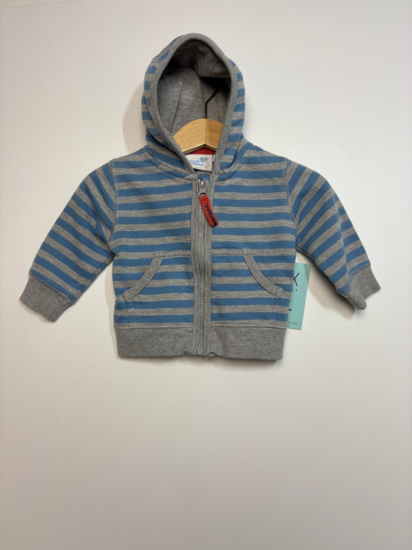 Hoodiejacke Streifen • 62 • mon cour