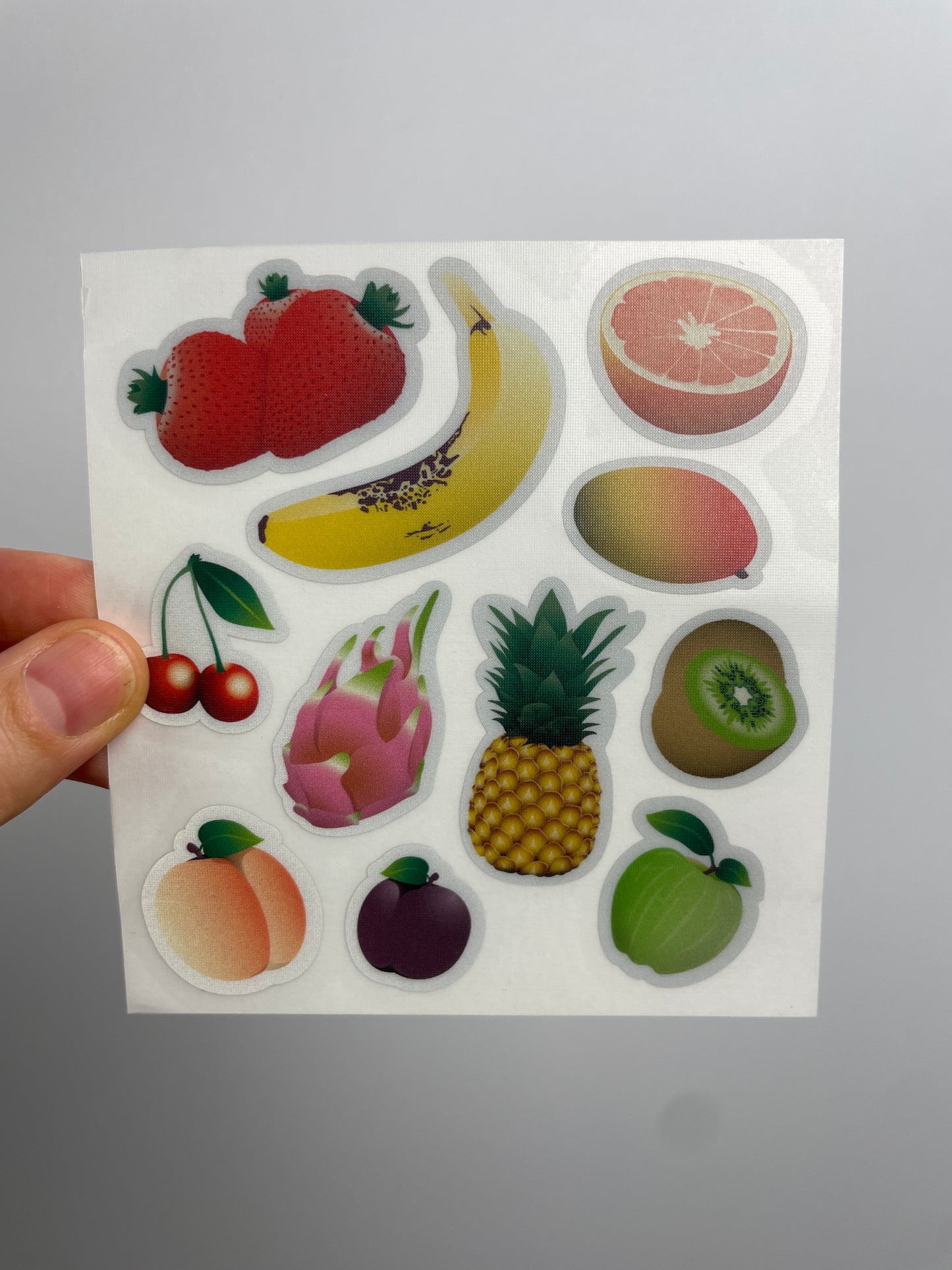 REFLEKTIERENDES STICKER SET KID • FRUITS
