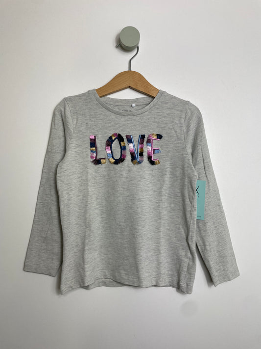 Langarmshirt Love • 116 • name it